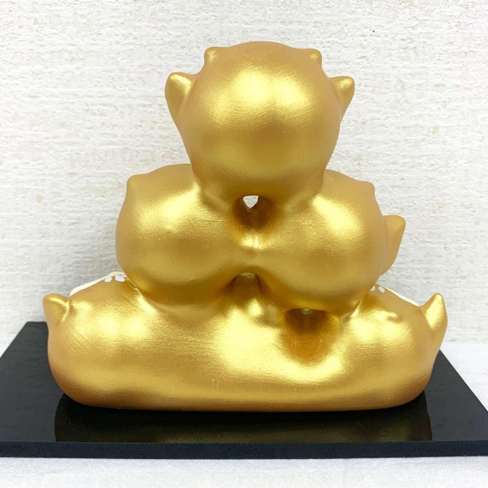 日本龍虎堂金運糰子貓頭鷹擺飾，過年送禮超合適～最特別的禮物都在奧爾思～-細節圖2