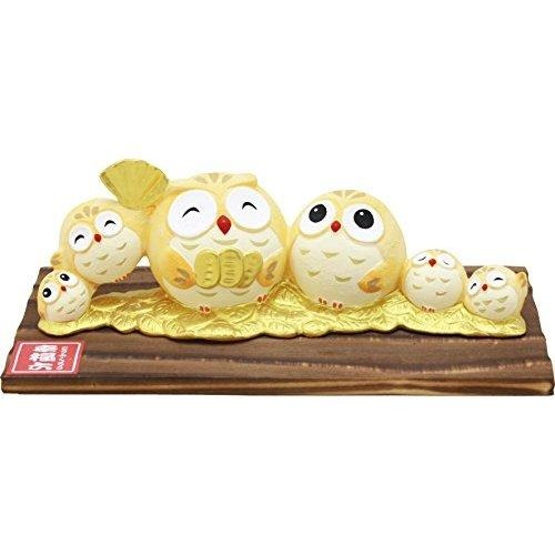 貓頭鷹金堆排排坐擺飾，過年送禮超合適～最特別的禮物都在奧爾思～-細節圖2