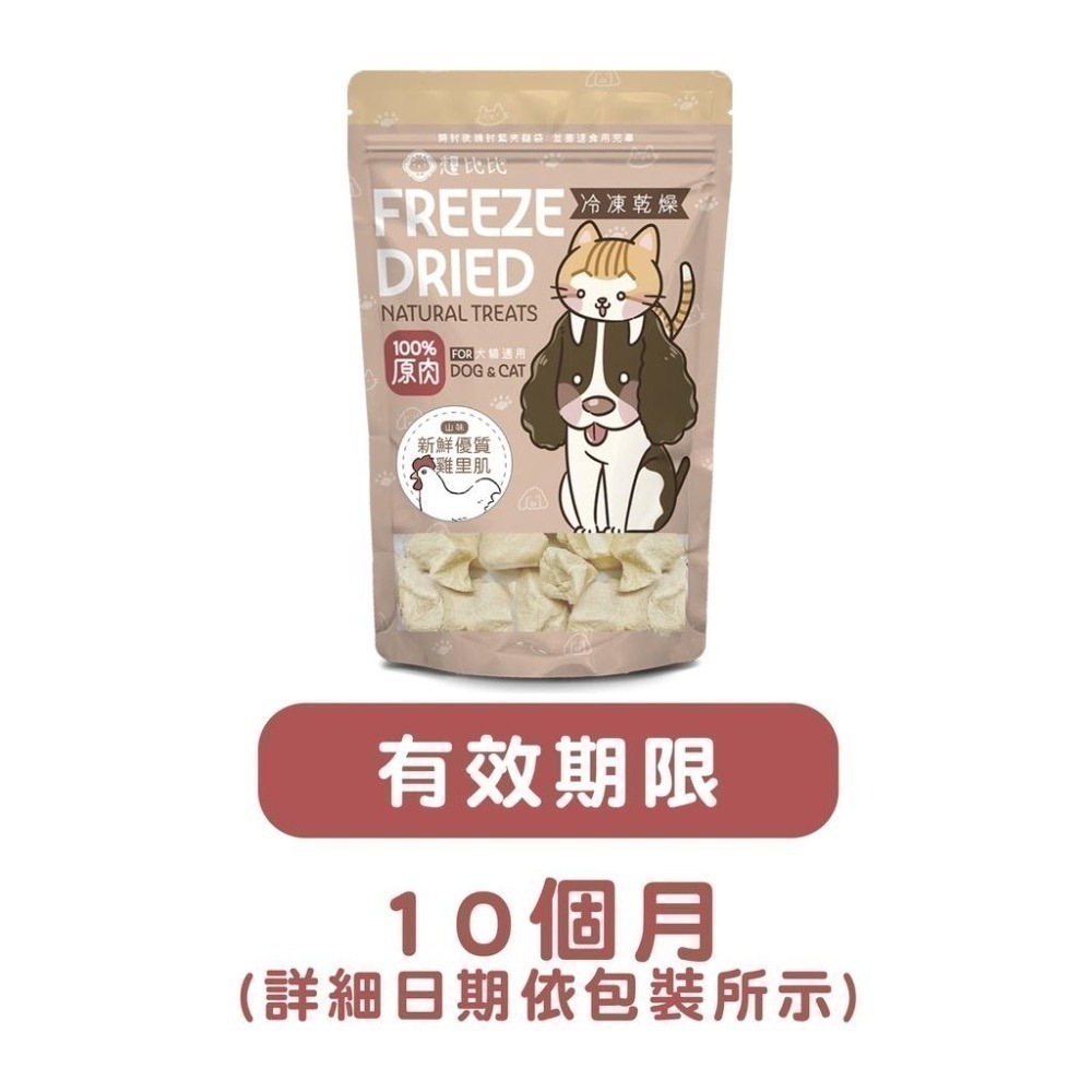 【想比比官方旗艦店】 冷凍乾燥凍乾｜100%純肉無膠零食★拌飯超加分 狗貓都愛吃-細節圖2
