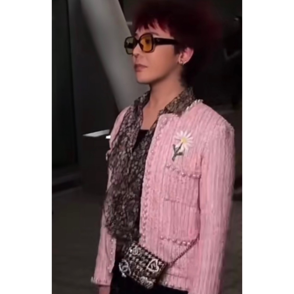 GD 爆款 黃色鏡片墨鏡 模仿 韓國時尚-細節圖2