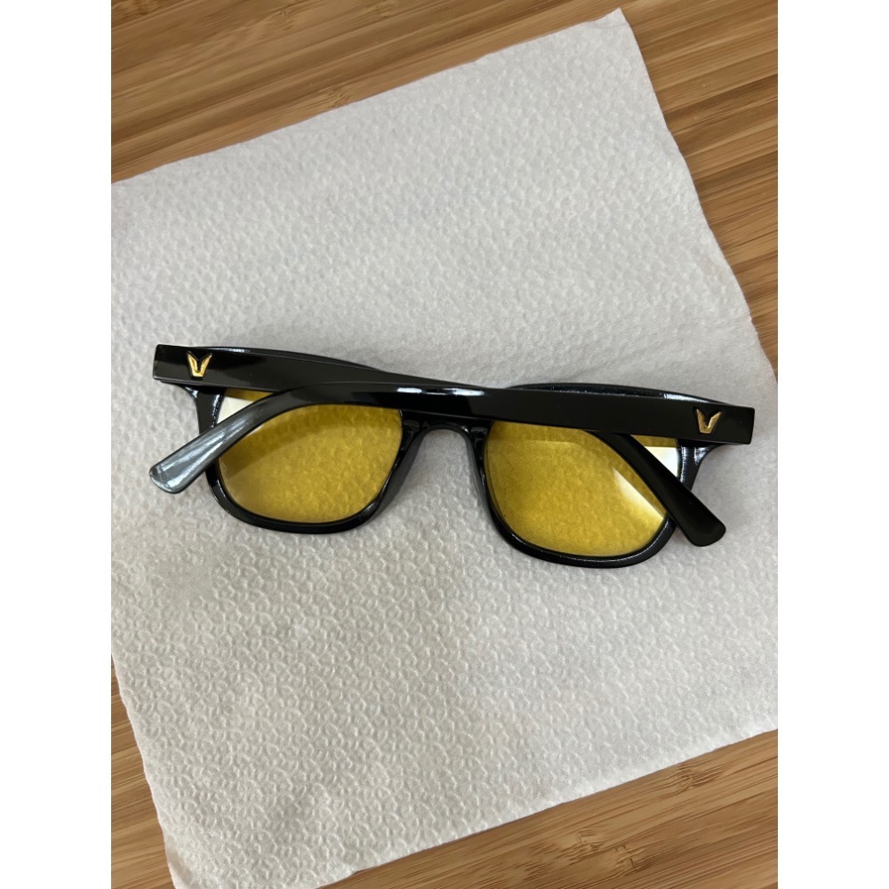 GD 爆款 黃色鏡片墨鏡 模仿 韓國時尚-細節圖6