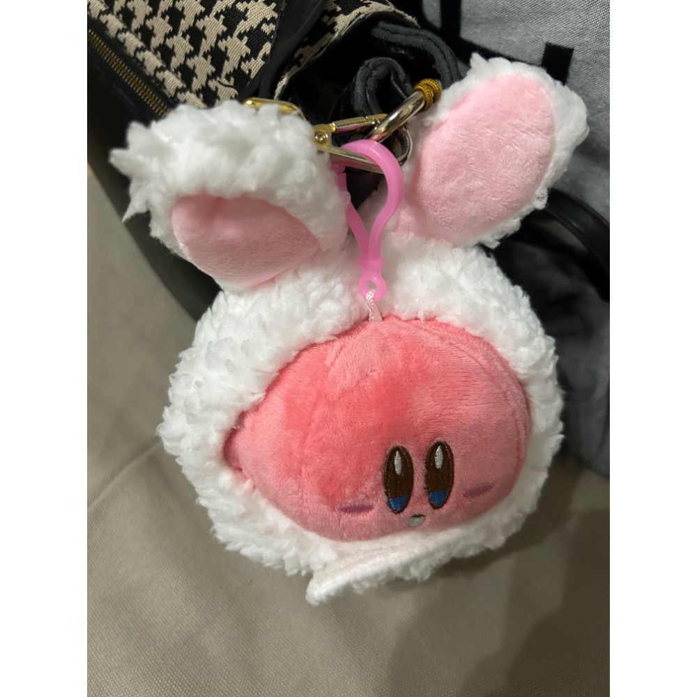 🌟👛穿兔子裝的星之卡比 可拆 吊飾娃娃🦄🐰-細節圖3