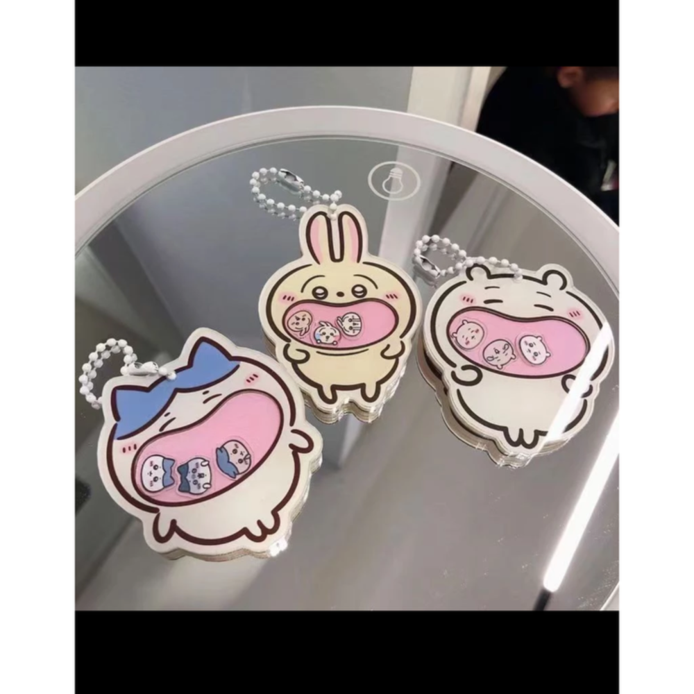 🐭🐱吉伊卡哇 小紅書同款 壓克力吊飾 書包掛件🐰-細節圖8