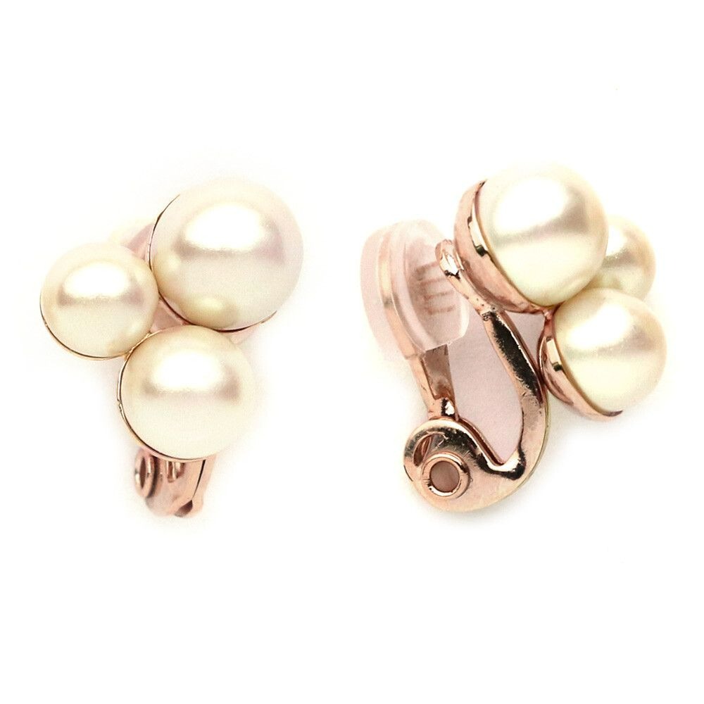 『VITA』【日製飾品｜典雅珍珠夾式耳環】-細節圖7