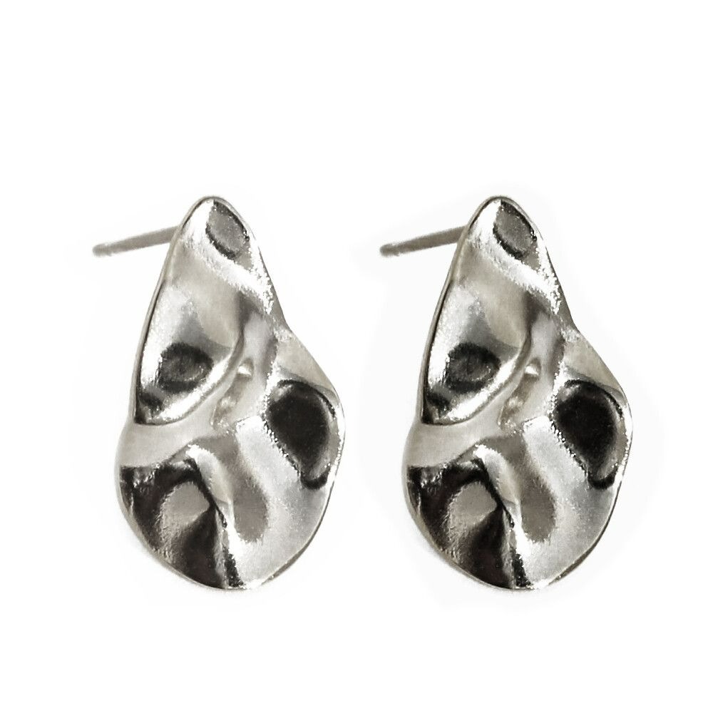 『VITA』【日製飾品｜幾何不規則針式耳環】-細節圖7