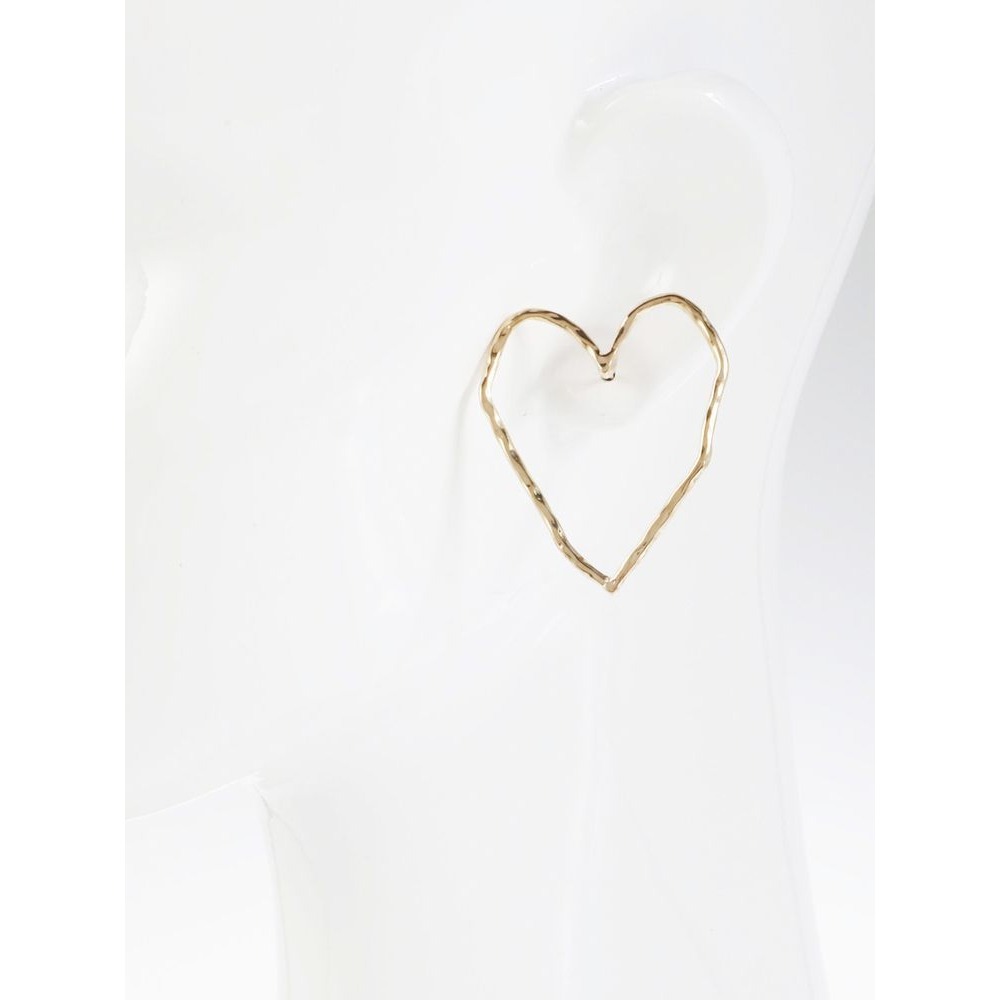 『VITA』【日牌飾品｜EVRIS 金屬鏤空🧡耳環】-細節圖4