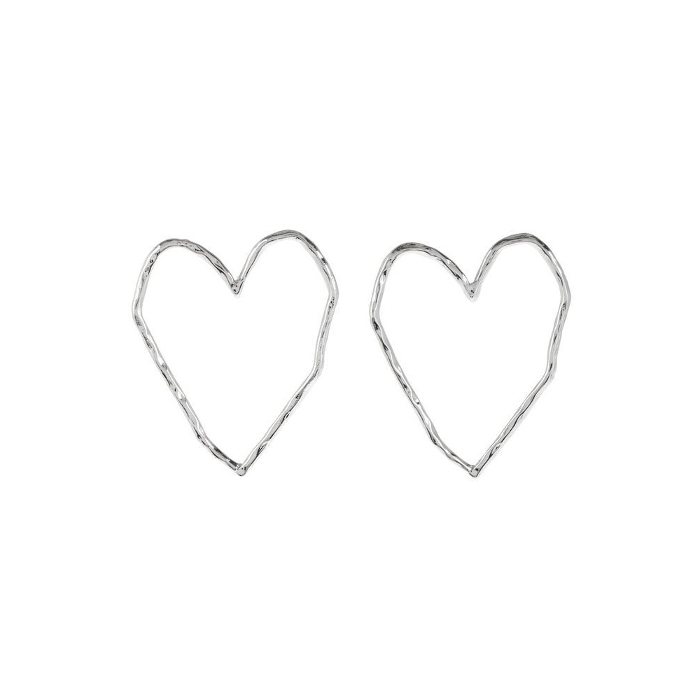 『VITA』【日牌飾品｜EVRIS 金屬鏤空🧡耳環】-細節圖6