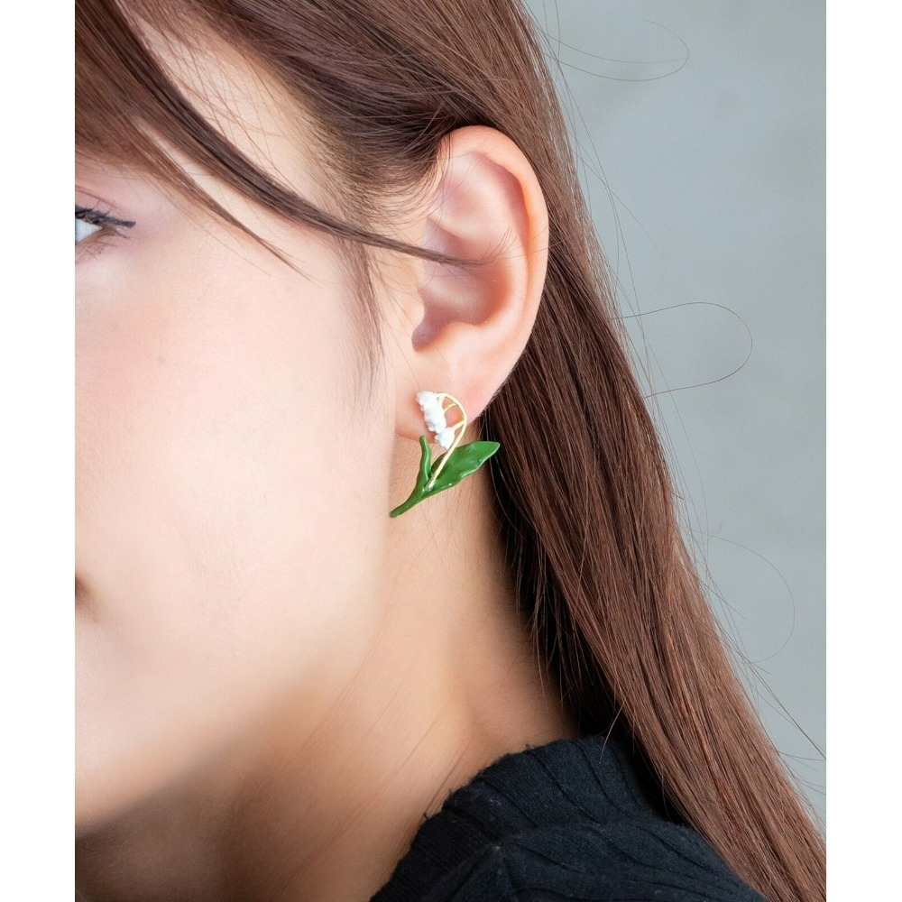『VITA』【日製飾品｜生日月誕生花耳針耳環】-細節圖6