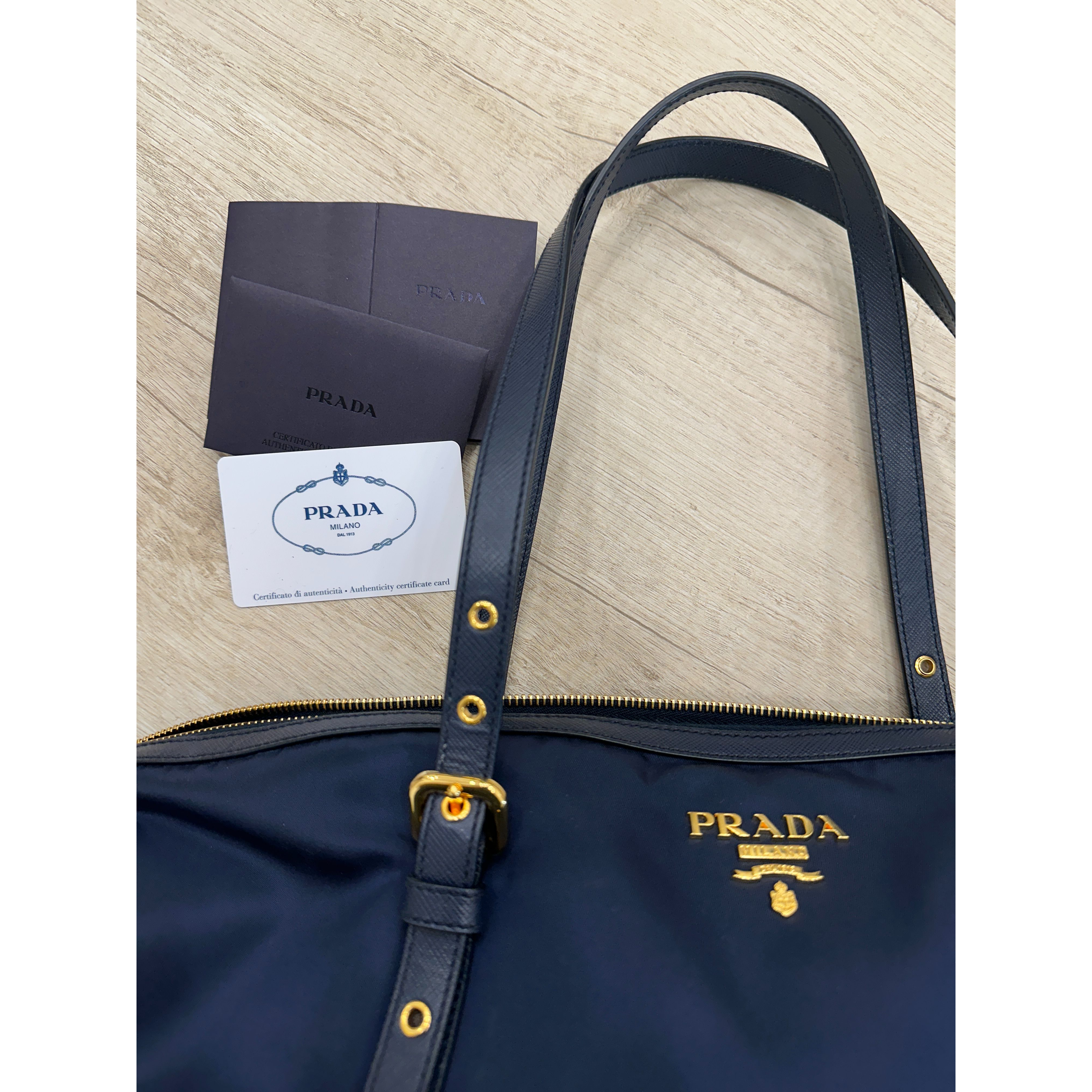 『VITA』【PRADA 帆布托特包】-細節圖10