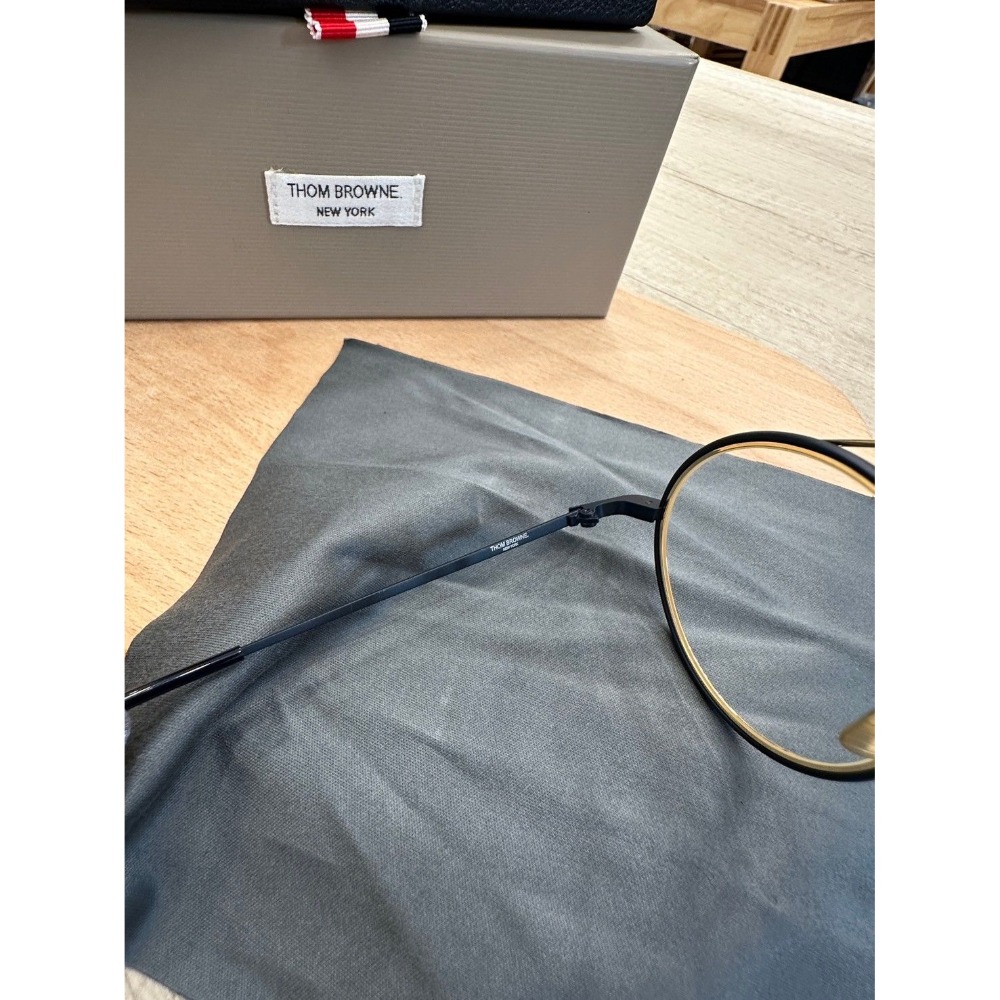 『VITA』【日製品牌眼鏡｜ThomBrowne復古霧黑邊眼鏡】-細節圖5