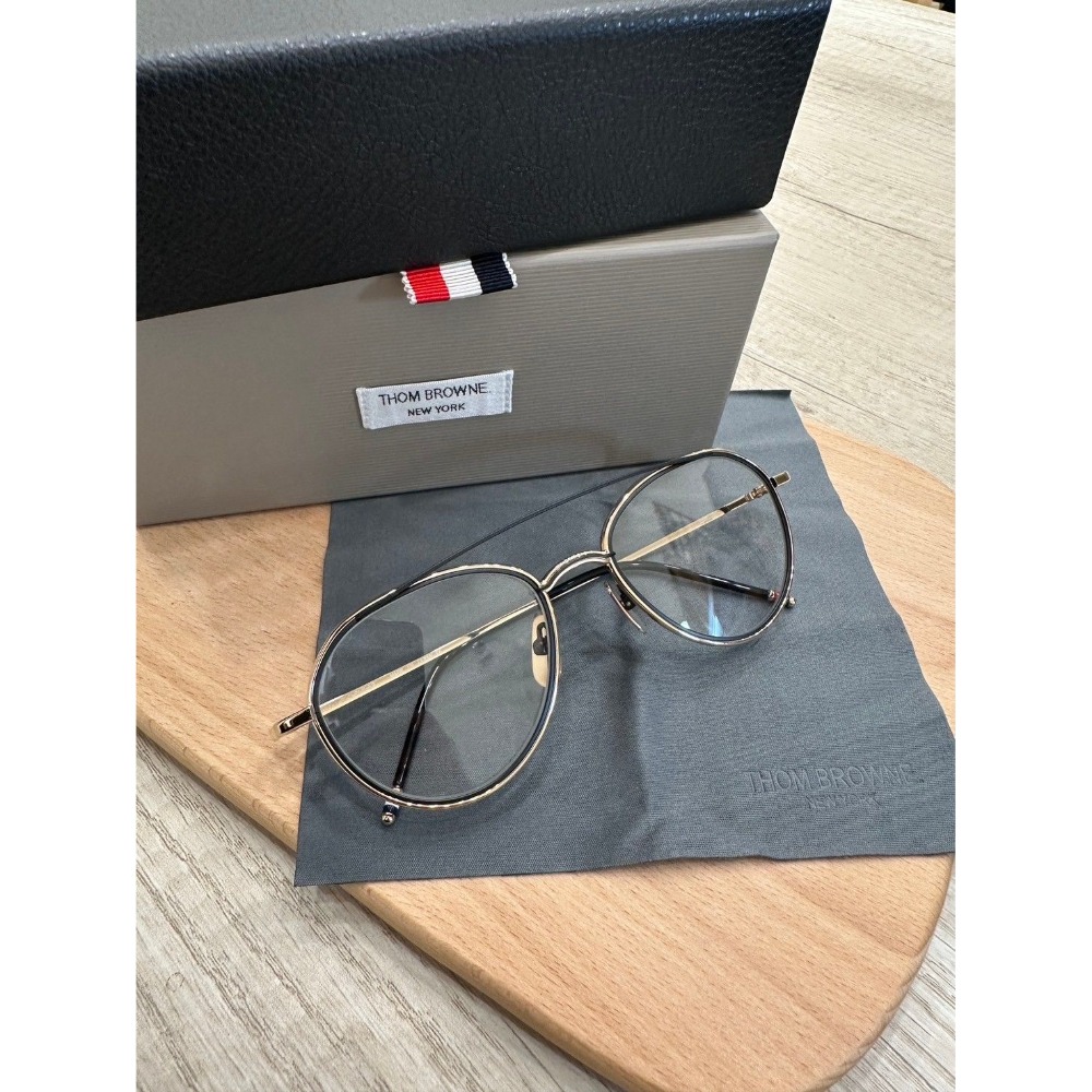 『VITA』【日製品牌眼鏡｜ThomBrowne復古金邊眼鏡】-細節圖2