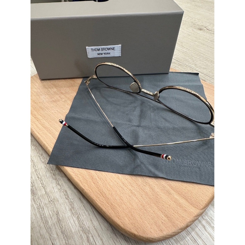 『VITA』【日製品牌眼鏡｜ThomBrowne復古金邊眼鏡】-細節圖3