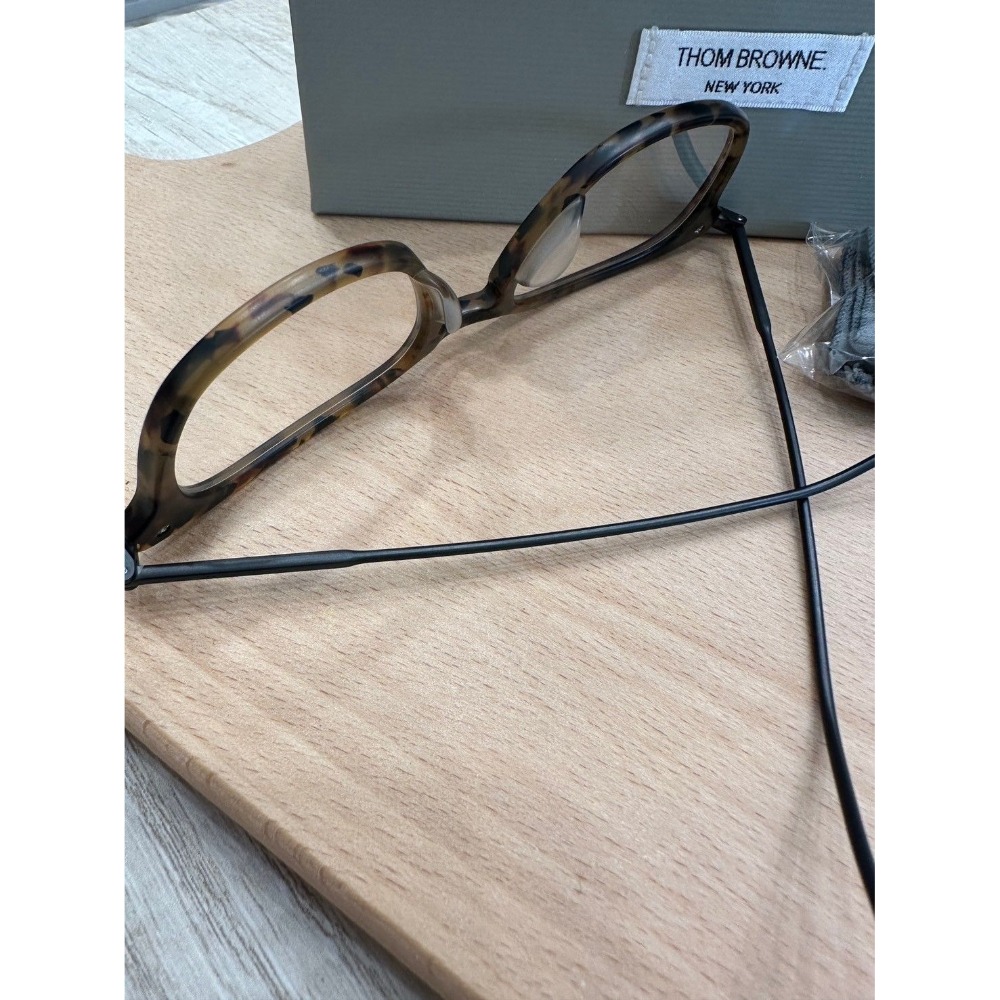 『VITA』【日製品牌眼鏡｜ThomBrowne玳瑁框眼鏡】-細節圖4