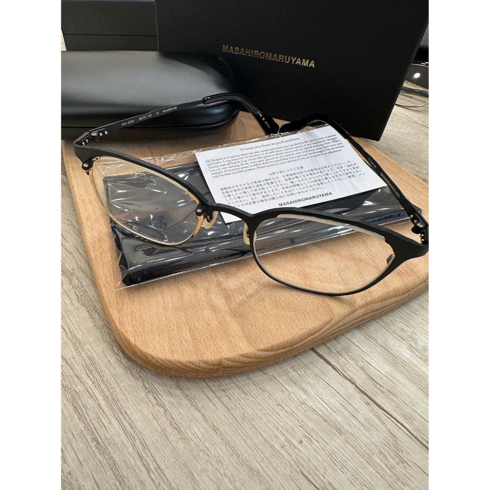 『VITA』【日製品牌眼鏡｜丸山正宏 MASAHIROMARUYAMA 不對稱設計眼鏡】-細節圖5