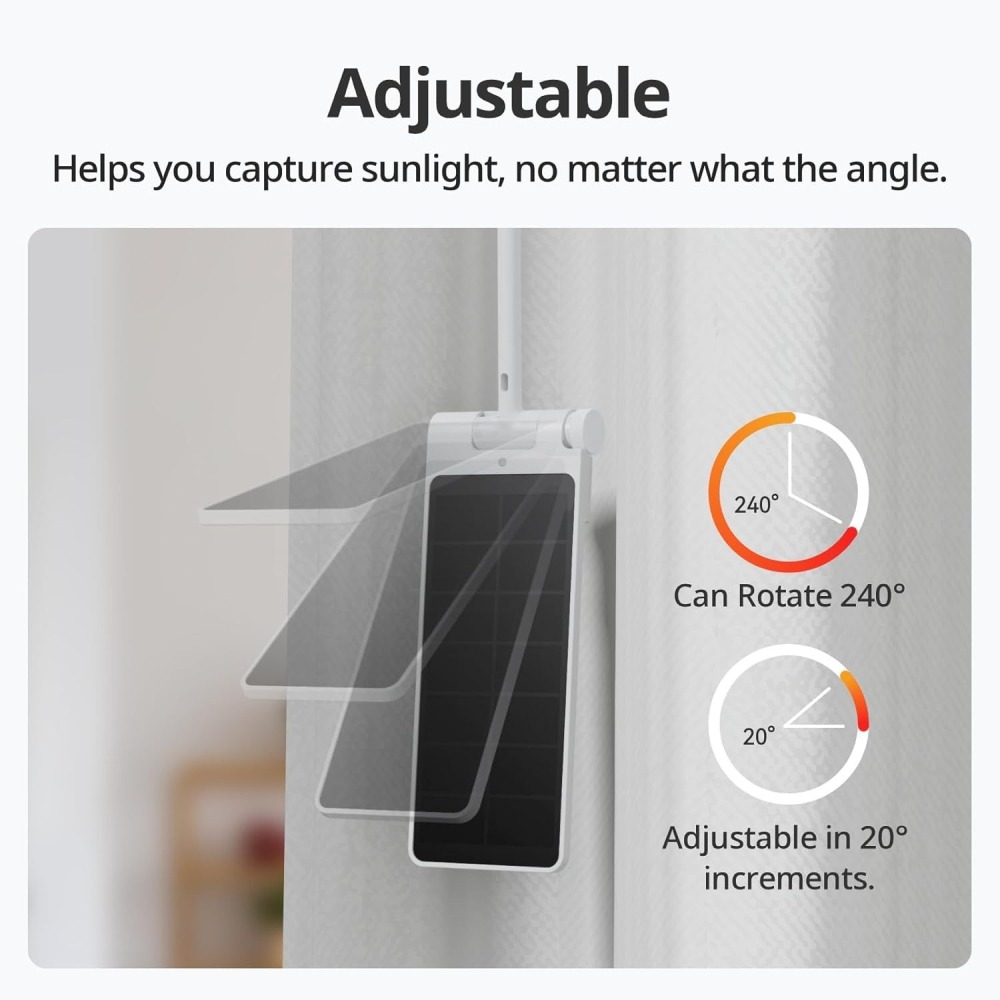 SwitchBot Solar Panel Charger for Curtain 3-細節圖3