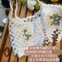 英格蘭刺繡超文青的日系針織🧶背心 復古簡單利落針織馬甲 無袖外穿設計風格馬夾 原創設計小眾針織氣質背 上班族最愛質感穿搭-規格圖11