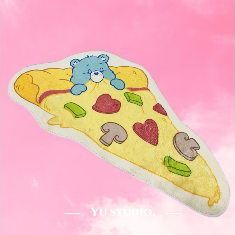 🌟現貨🌈carebears彩虹熊 仿羊絨地毯地墊 踏墊 可愛地墊 🉑️機洗-規格圖6