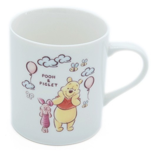 迪士尼Disney《現貨》好搭檔 陶瓷馬克杯 260ml~米奇米妮唐老鴨黛西維尼小豬奇奇蒂蒂~日本正品~共4款-細節圖3