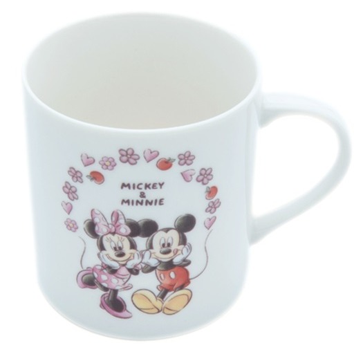 迪士尼Disney《現貨》好搭檔 陶瓷馬克杯 260ml~米奇米妮唐老鴨黛西維尼小豬奇奇蒂蒂~日本正品~共4款-規格圖7