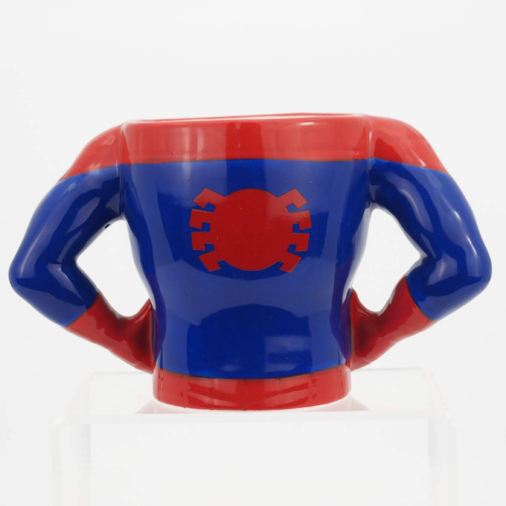 漫威MARVEL《現貨8折》復仇者聯盟 蜘蛛人 鋼鐵人 美國隊長~趣味造型陶瓷馬克杯~日本正品~共3款-細節圖7