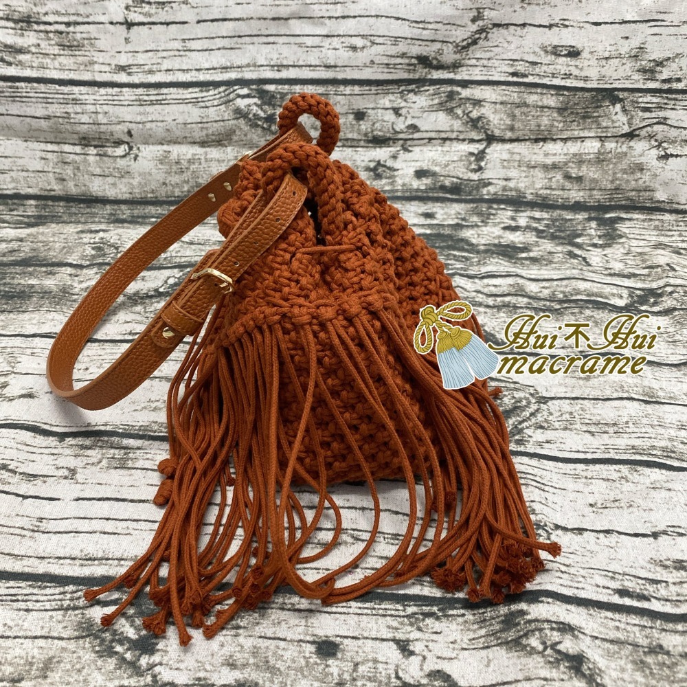 流蘇手工編織包-細節圖2