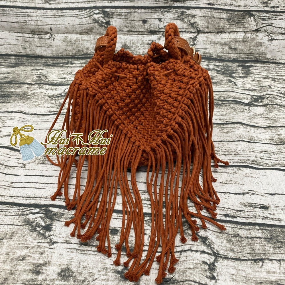 流蘇手工編織包-細節圖3