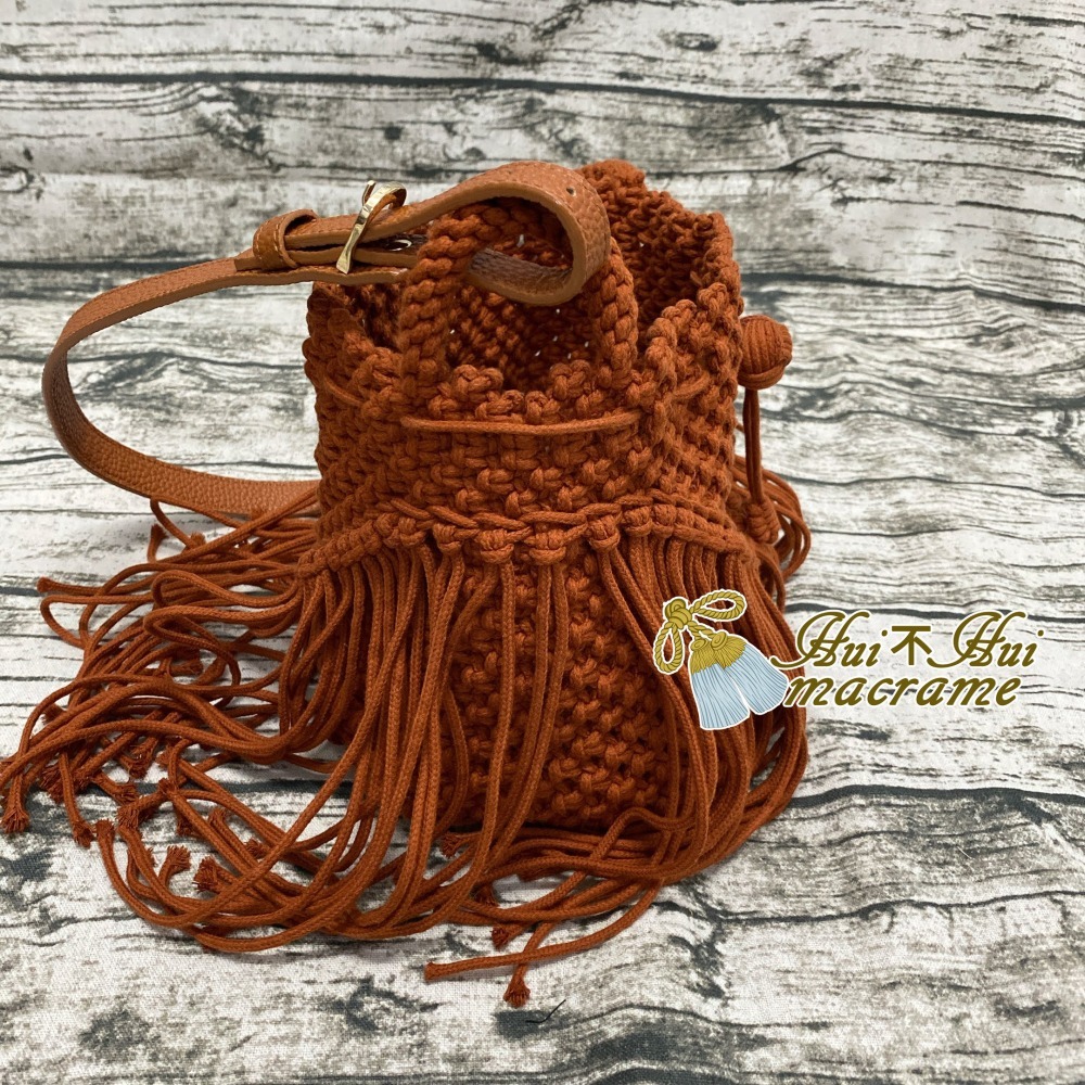 流蘇手工編織包-細節圖4