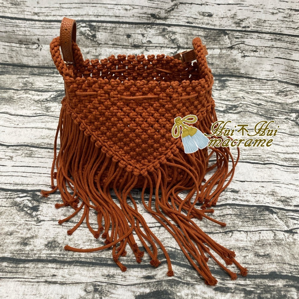 流蘇手工編織包-細節圖5