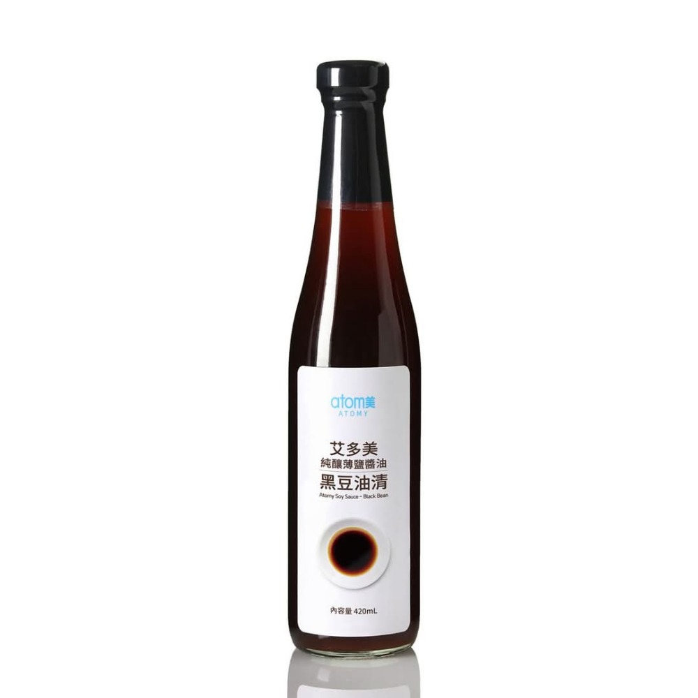 艾多美 純釀薄鹽醬油-黑豆油清-細節圖4