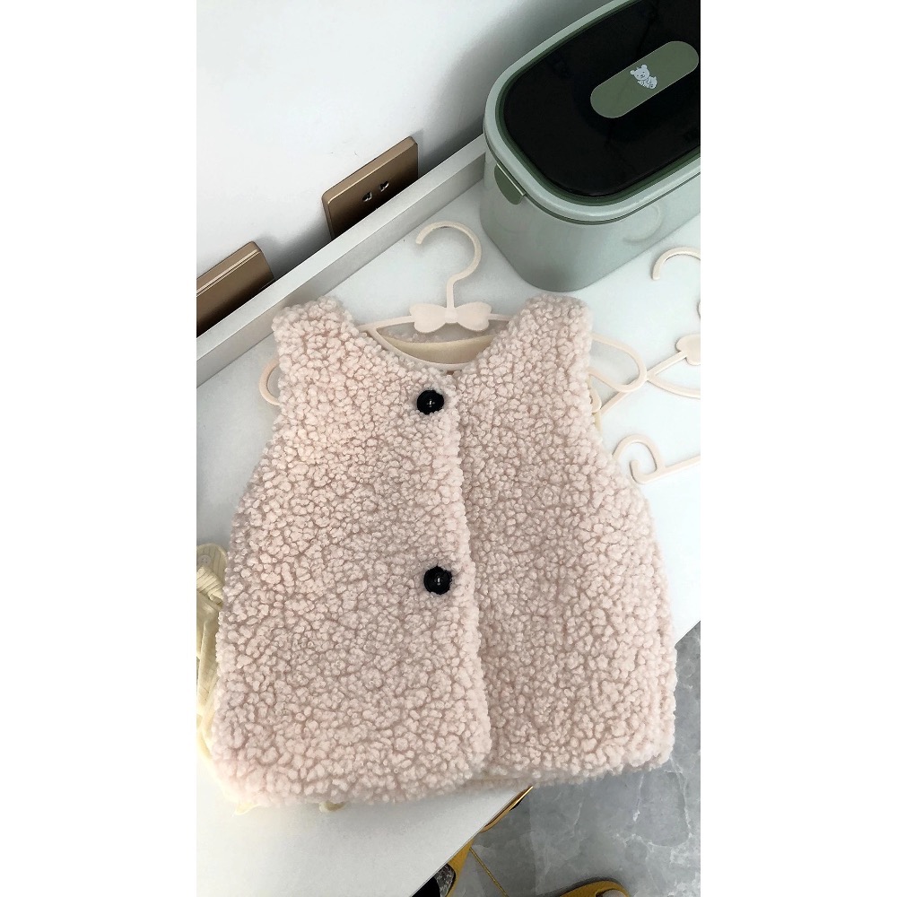 男女寶寶保暖夾棉背心-細節圖2