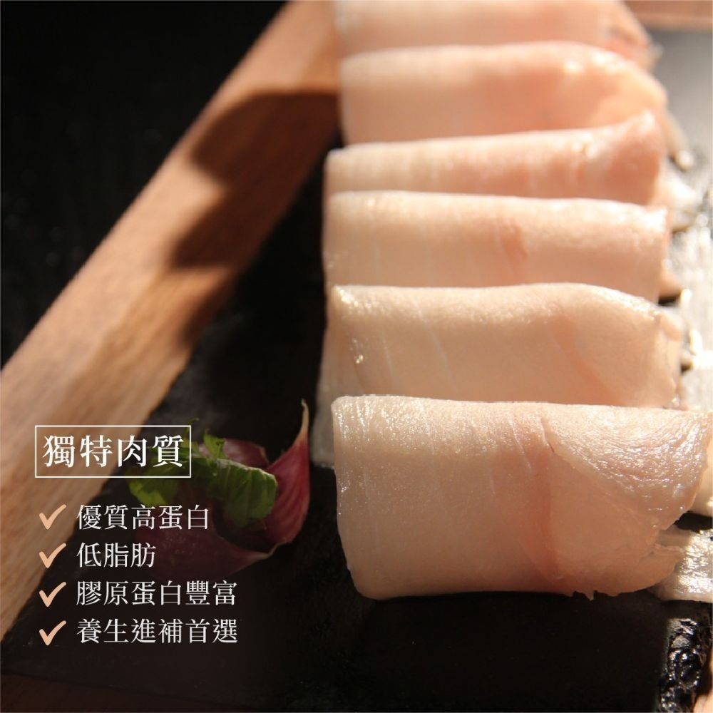 【鱷魚廚房】伴手禮盒：鱷魚菲力火鍋肉片（小2盒） 1.5~2.5mm 炙燒握壽司 燒烤BBQ涮火鍋 低脂高蛋白 養氣補元-細節圖2