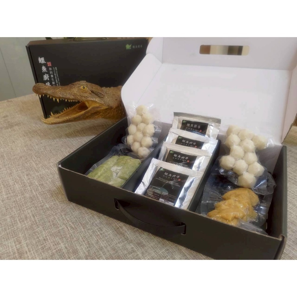 【鱷魚廚房】福德開運禮盒：鱷龍煲湯+鱷天婦羅 開運祈福 消災解鱷 補財庫 拜土地公地基主 祭祖敬神 送鱷龍甲殼幸運福袋-細節圖3