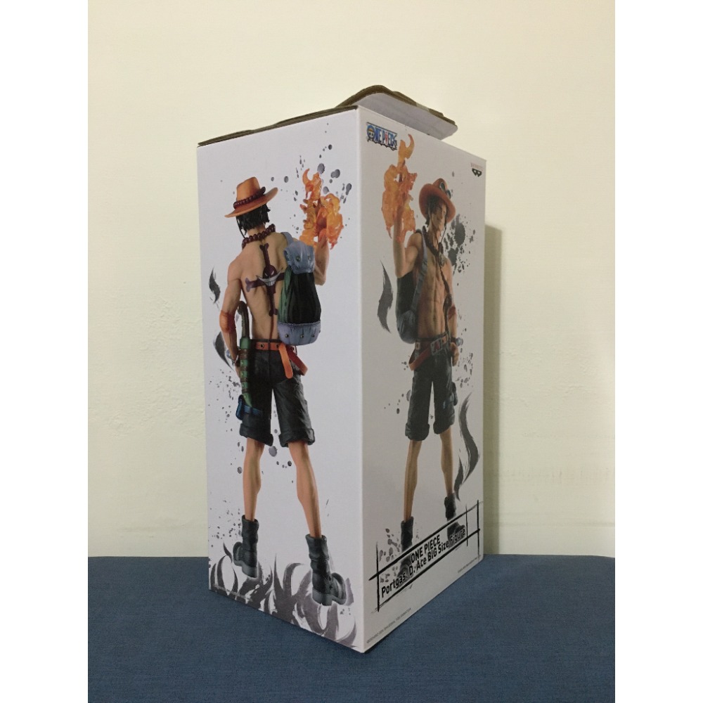 《全新未拆》白證 代理版 海外限定 Big Size Figure 30公分 海賊王 航海王 火拳 艾斯-細節圖3