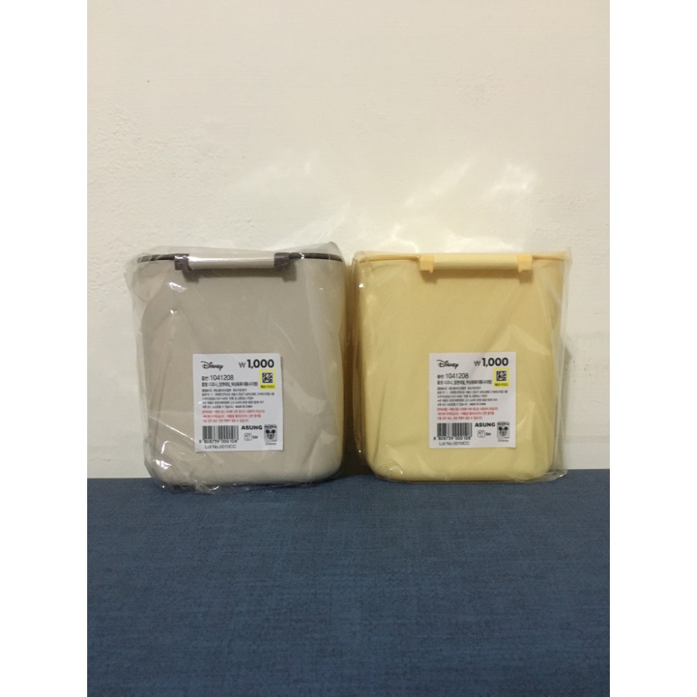 《正版》韓國 大創 Daiso 迪士尼 奇奇蒂蒂 花栗鼠 桌上型 車用 迷你 垃圾桶 筆筒 置物盒 收納盒-細節圖2