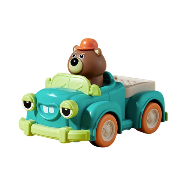 Okids博士積木 小熊搬家疊疊車~會開車的疊疊樂！全家一起趣味共玩 小牛津-細節圖3
