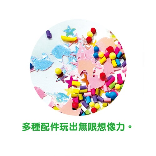 幼福 忍者兔 Slime史萊姆DIY創意桶【內含6包史萊姆+5種配件】-細節圖2