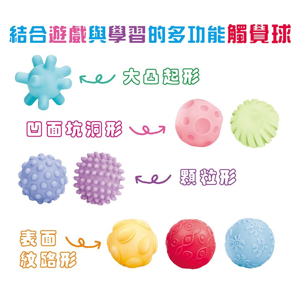 幼福 忍者兔 Babys 感統觸覺球-細節圖3
