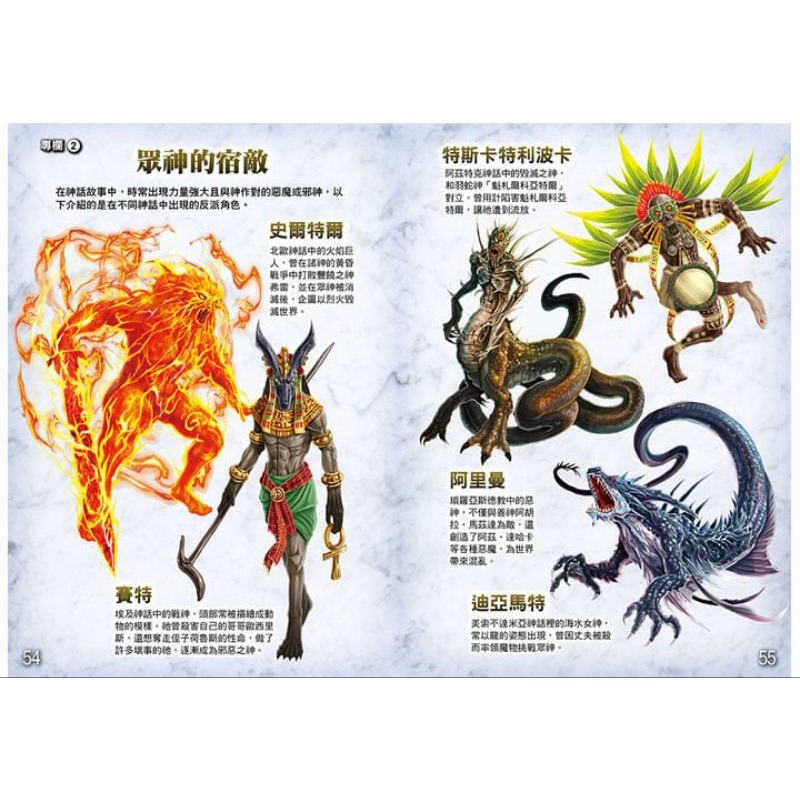 幼福-最強王圖鑑 （龍族/神話/水中/魔獸/異種/昆蟲/恐龍/幻獸/妖怪/滅絕動物/動物）-細節圖4