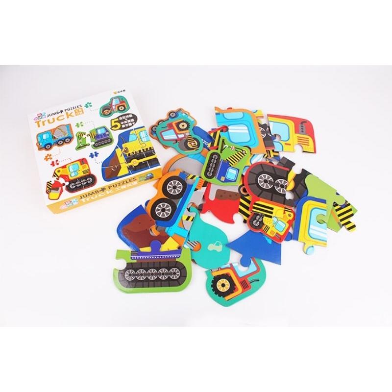 球球館-工程交通-幼兒大拼圖-細節圖5