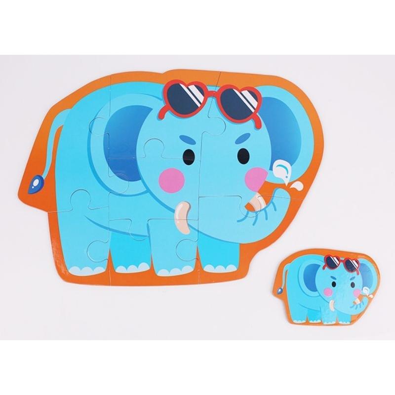 球球館-草原動物-幼兒大拼圖-細節圖8