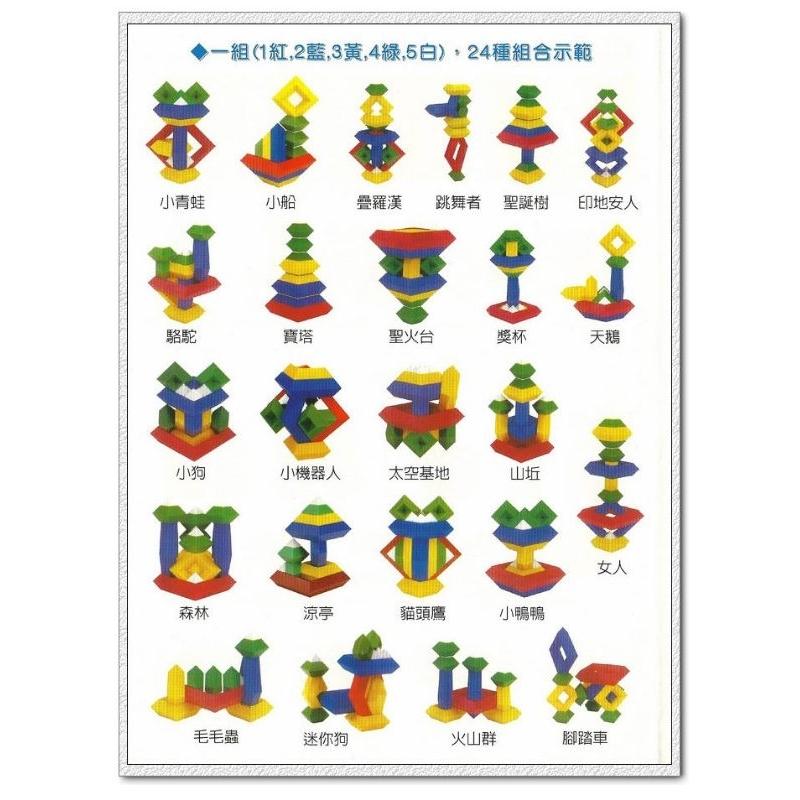 USL 遊思樂 百變金塔( 15Pcs) 積木-細節圖3