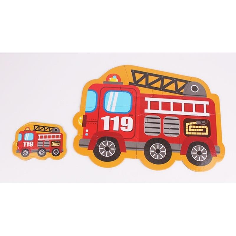 球球館-常見交通-幼兒大拼圖-細節圖4