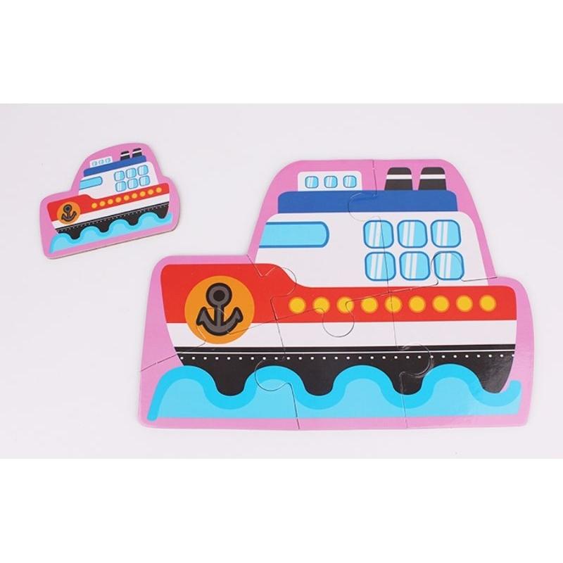 球球館-常見交通-幼兒大拼圖-細節圖7