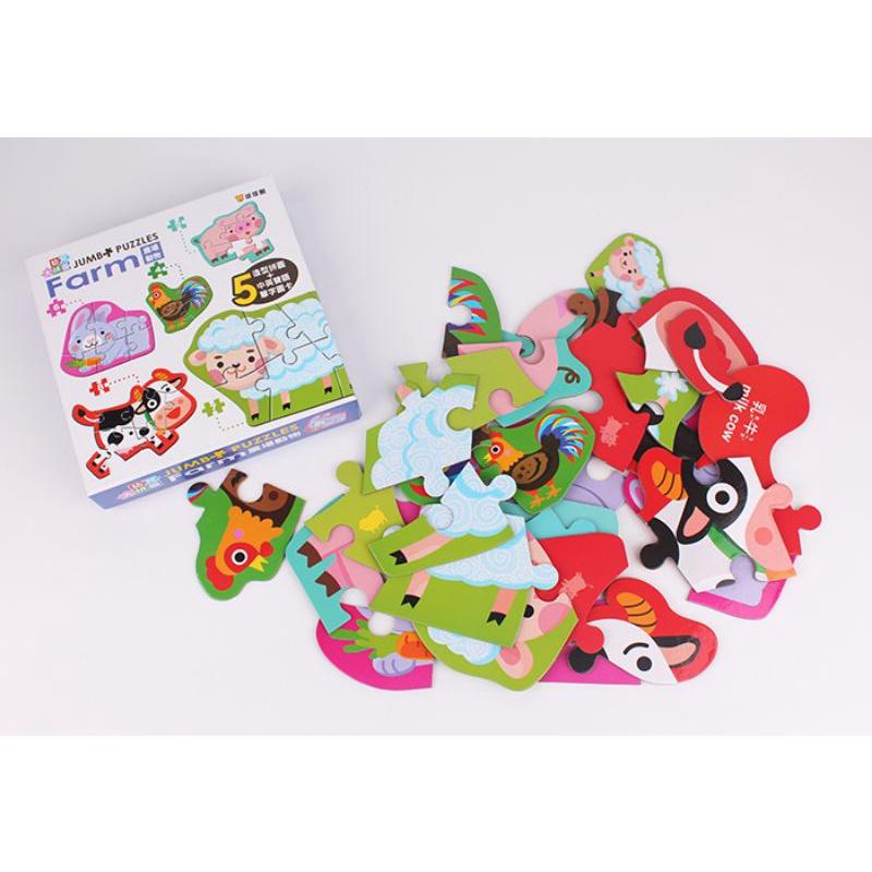 球球館-農場動物-幼兒大拼圖-細節圖3