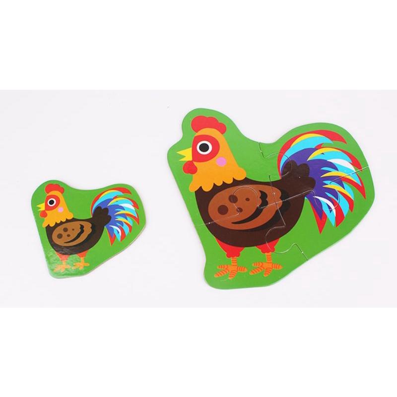 球球館-農場動物-幼兒大拼圖-細節圖5