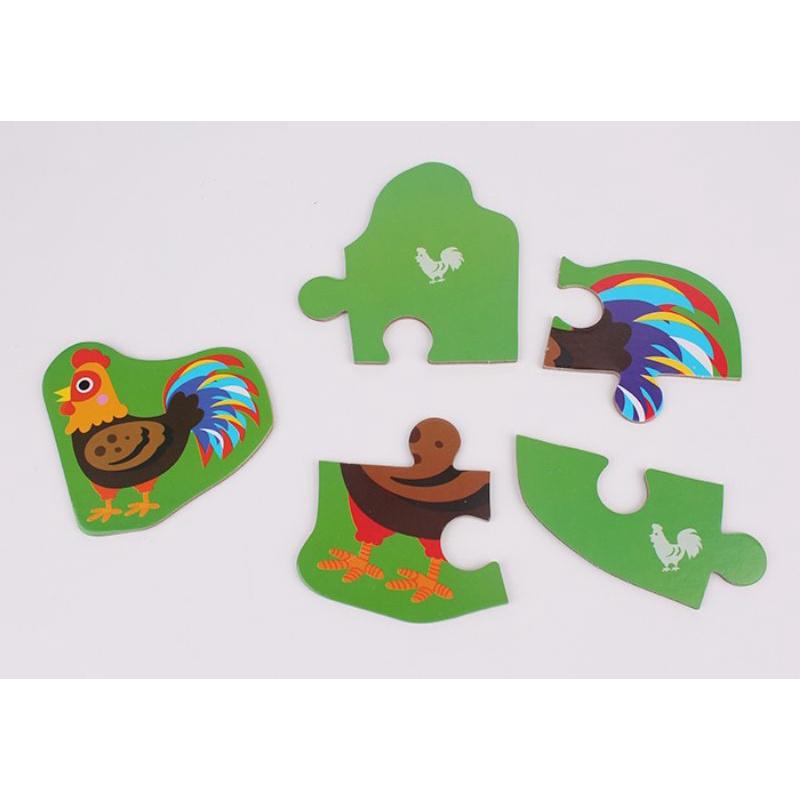 球球館-農場動物-幼兒大拼圖-細節圖6