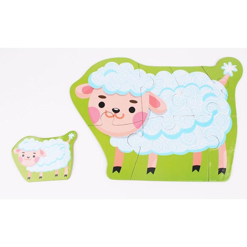 球球館-農場動物-幼兒大拼圖-細節圖7