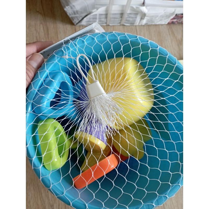 （商檢合格）沙灘玩具 玩沙工具 夏天玩水必備 玩沙必備 9工具組+1水桶-細節圖3