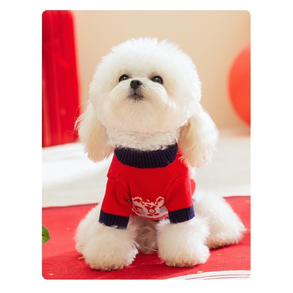 🧨過年喜慶立體麒麟毛衣🧨-細節圖3