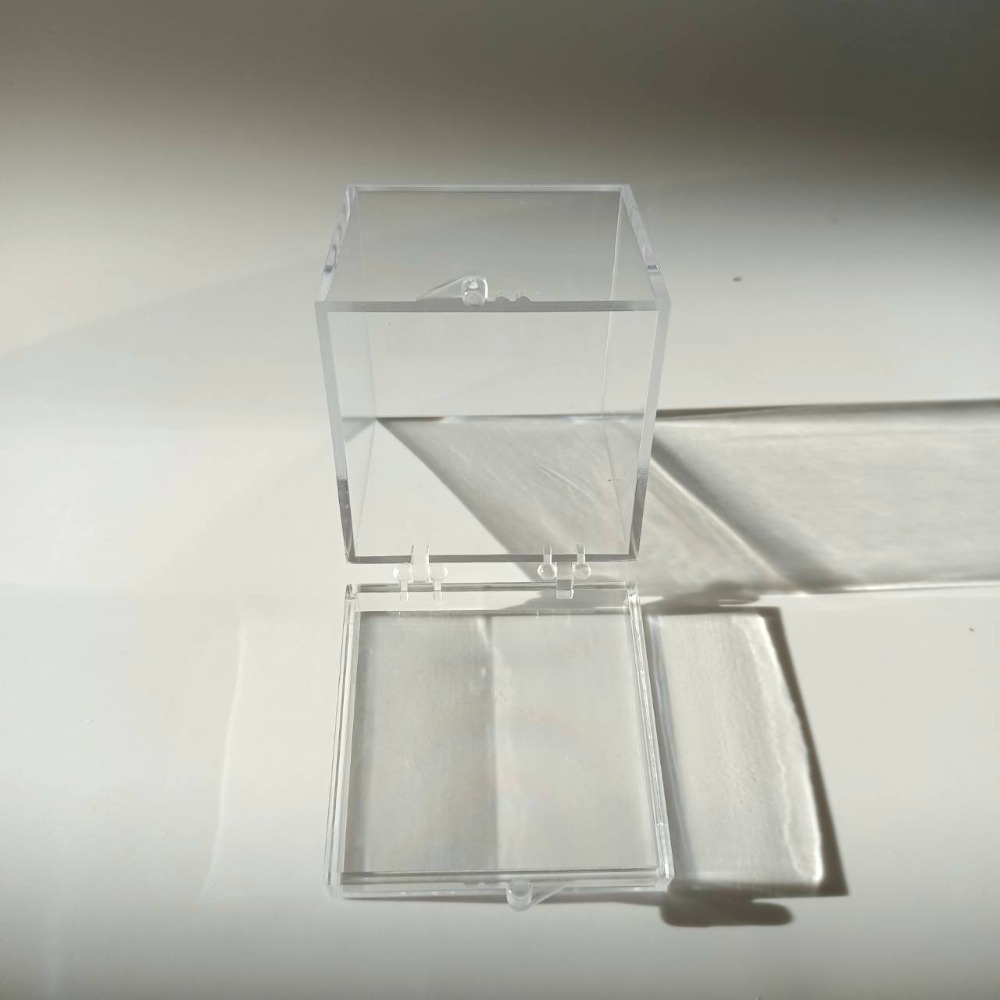 能量星球✳礦物盒 壓克力盒 標本 礦盒 礦標 收納 收藏 展示 現貨 公仔 模型 扭蛋 貓礦 全透明-細節圖2